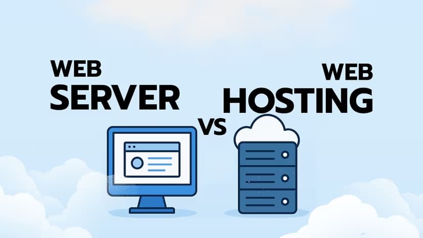 เข้าใจง่าย! ความแตกต่างระหว่าง Web Server และ Web Hosting — มือใหม่ก็เข้าใจได้ใน 5 นาที
